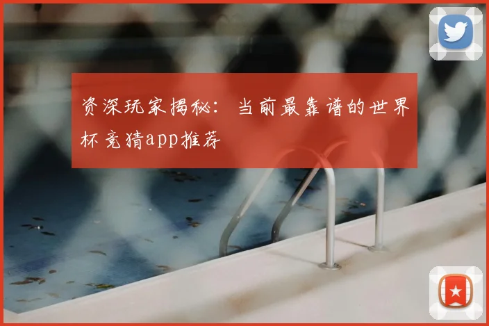 资深玩家揭秘：当前最靠谱的世界杯竞猜app推荐